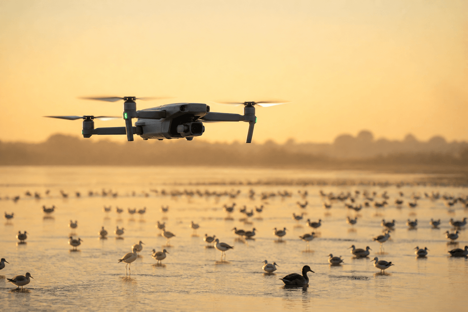 Big Bird: un modelo de IA cuenta aves en fotos de dron 85 veces más rápido que una persona