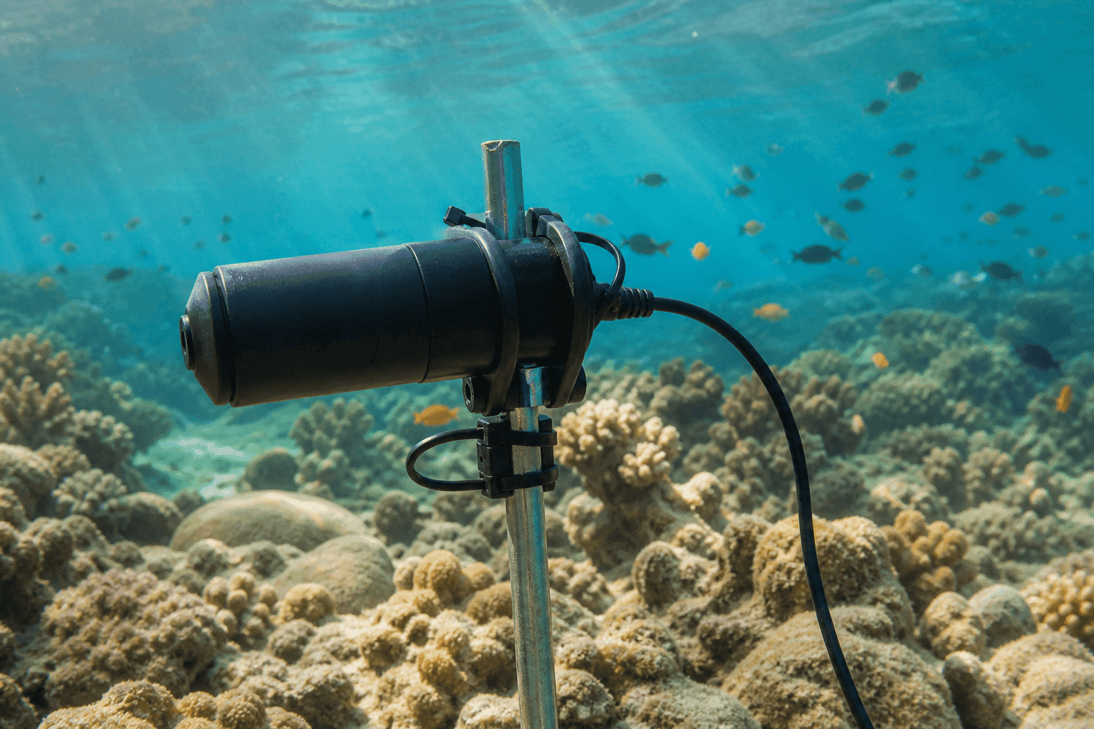 Una explosión cada hora: cómo unos micrófonos baratos contaron la pesca con bombas en un arrecife