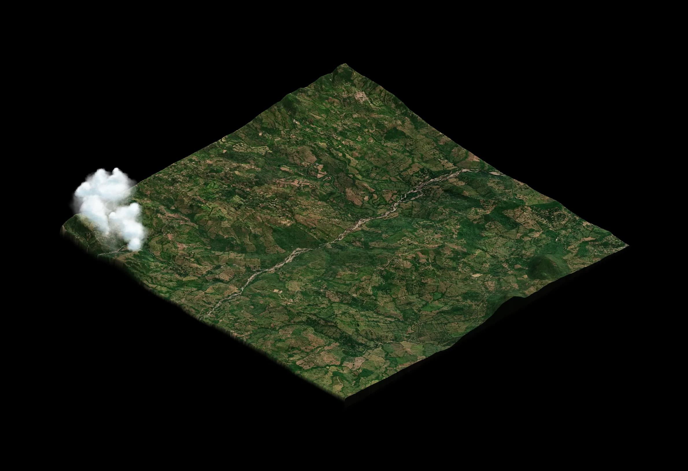Isométrico satélite