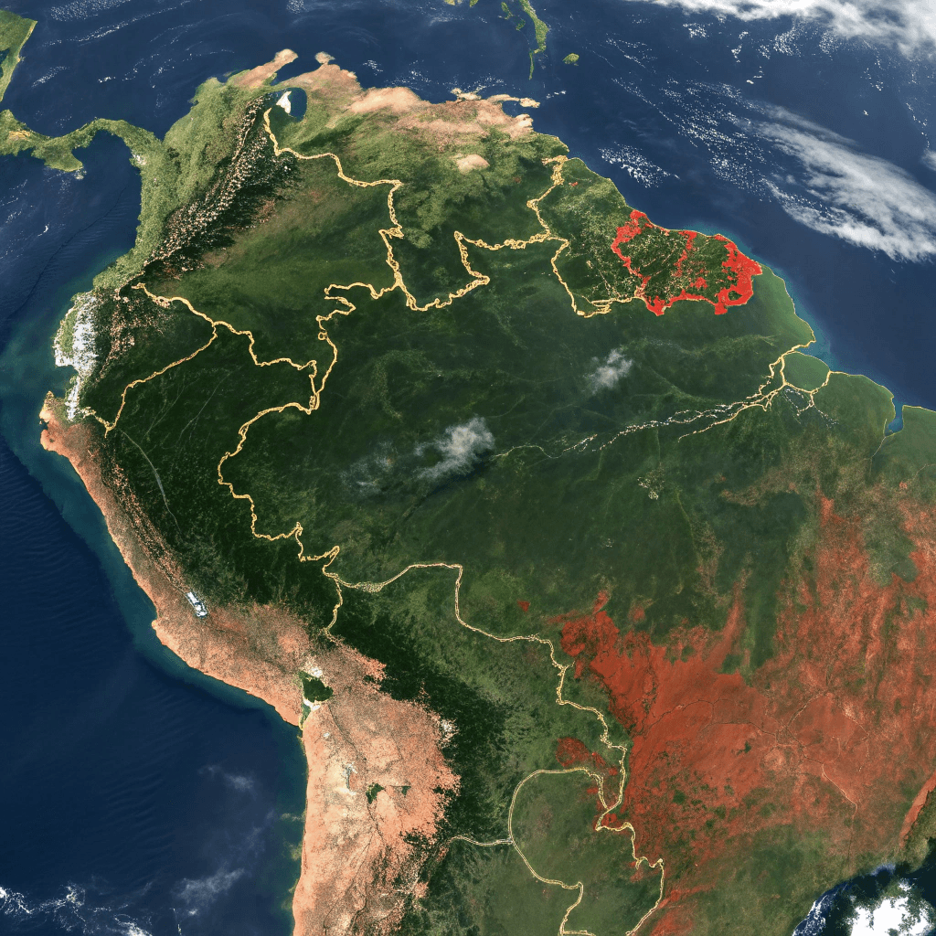 Ilustración para Procesamiento de Imágenes Satelitales