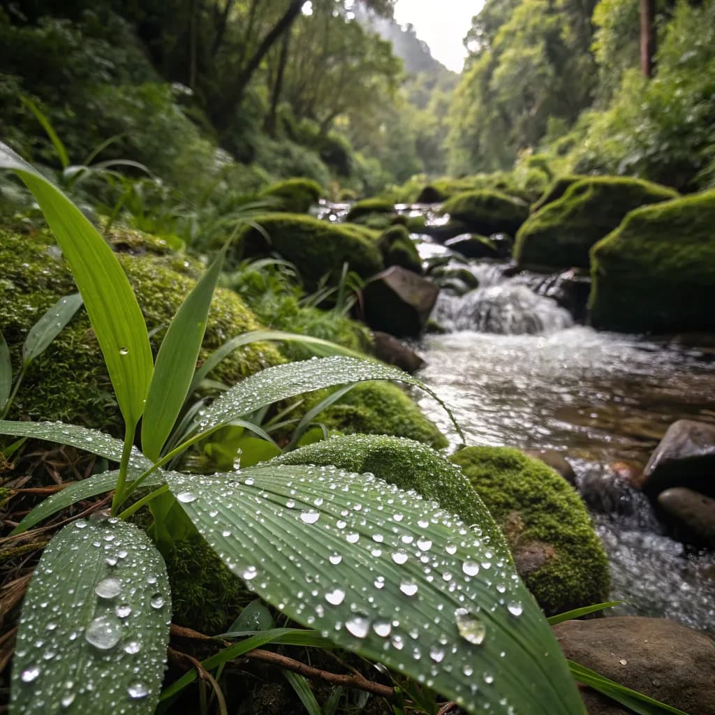 Ilustración para Ciclos de Agua en Ecosistemas