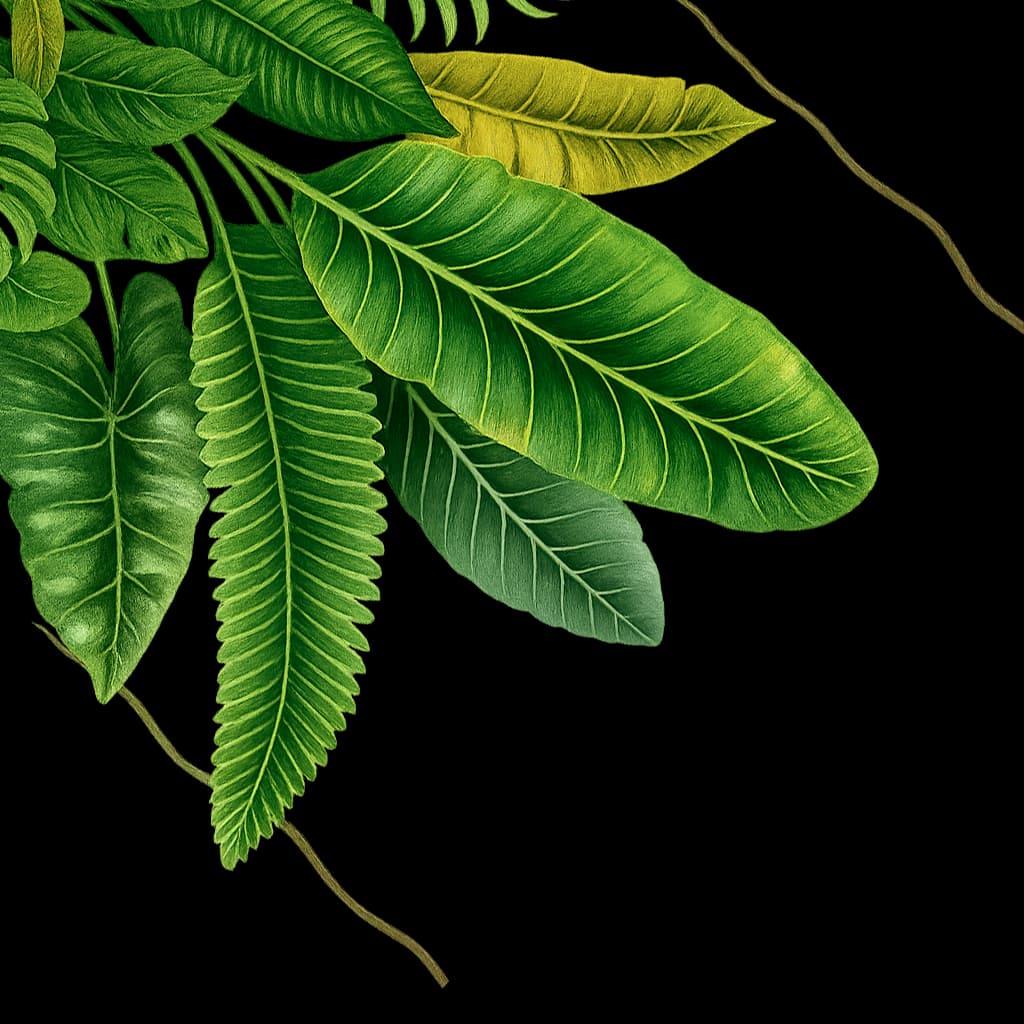 Follaje superior izquierdo